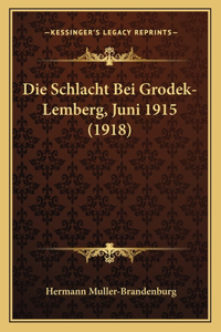 Schlacht Bei Grodek-Lemberg, Juni 1915 (1918)