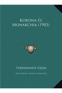 Korona Es Monarchia (1903)