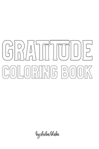 Gratitude Coloring Book for Adults - Create Your Own Doodle Cover (8x10 Hardcover Personalized Coloring Book / Activity Book)