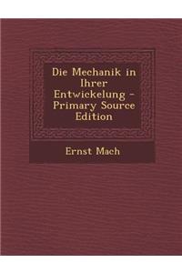 Die Mechanik in Ihrer Entwickelung