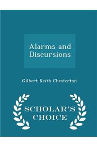 Alarms and Discursions - Scholar's Choice Edition