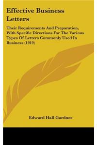Effective Business Letters
