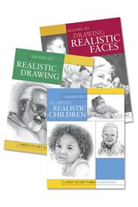 Learn to Draw Realistically with Carrie Stuart Parks Books Bundle