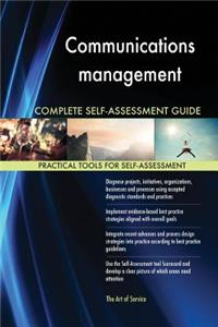 Communications management Complete Self-Assessment Guide