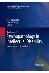 Handbook of Psychopathology in Intellectual Disability