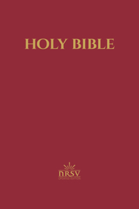 NRSV Updated Edition Pew Bible with Apocrypha (Hardcover, Burgundy)