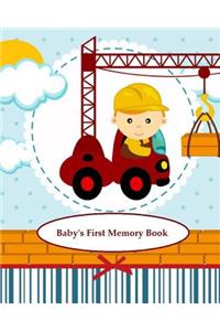 Baby's First Memory Book