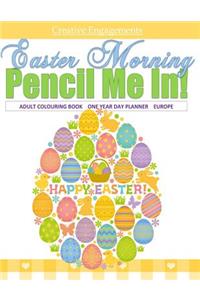 Easter Morning Adult Colouring Book One Year Day Planner Europe