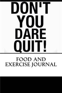 Food and Exercise Journal