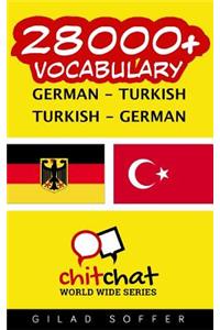 28000+ German - Turkish Turkish - German Vocabulary