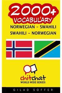 2000+ Norwegian - Swahili Swahili - Norwegian Vocabulary