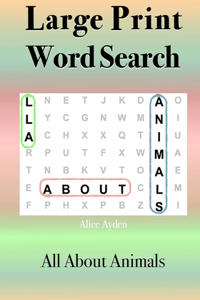 Large Print Word Search