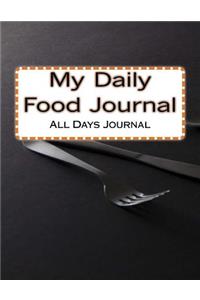 My Daily Food Journal