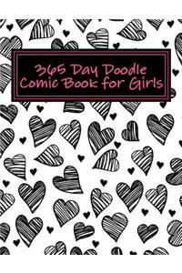 365 Day Doodle Comic Book for Girls