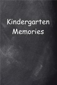 Kindergarten Memories Chalkboard Design