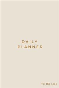 Daily Planner To Do List - Goal Planner