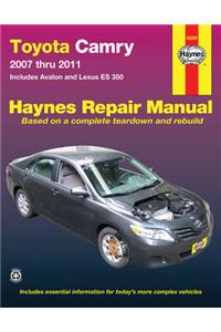 Haynes Toyota Camry and Lexus ES 350 Automotive Repair Manual: Models Covered: Toyota Camry and Avalon, and Lexus ES 350 Models 2007 Ttrhoug 2011
