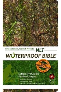 Waterproof New Testament with Psalms and Proverbs-NLT-Tree Bark