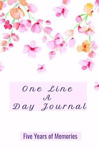 One Line A Day Journal