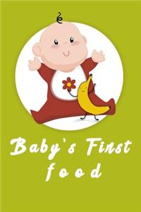 Baby's First Foods