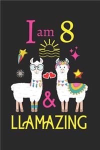 I am 8 and Llamazing