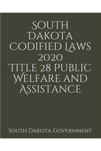 South Dakota Codified Laws 2020 Title 28 Public Welfare and Assistance