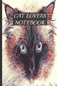 Cat Lovers Notebook