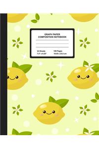 Graph Paper Composition Notebook