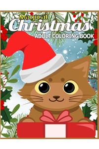 Magical Christmas Adult Coloring Book