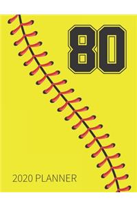 80 2020 Planner