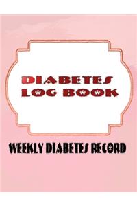 Diabetes Diary Book