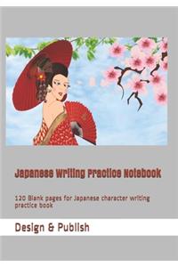 Japanese Writing Practice Notebook
