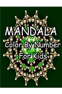 Mandala Color by Number for Kids