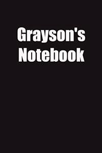 Grayson's Notebook