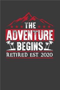 The Adventure Begins Retired Est. 2020
