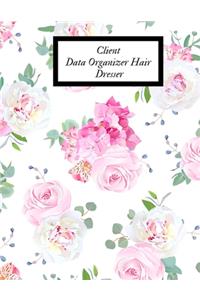 Client Data Organizer Hair Dresser