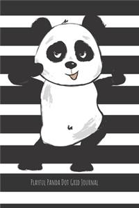 Playful Panda Dot Grid Journal