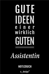 Notizbuch für Assistenten / Assistent / Assistentin