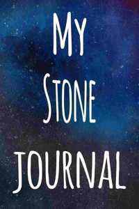 My Stone Journal: The perfect gift for the artist in your life - 119 page lined journal!