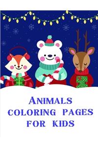 Animals coloring pages for kids