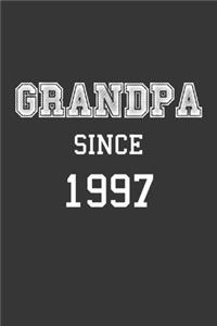 Grandpa Since 1997 Notebook