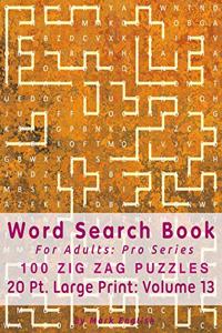 Word Search Book For Adults