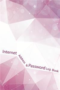 Internet Address & Password Log Book: Organizer Notebook Journal Pocket