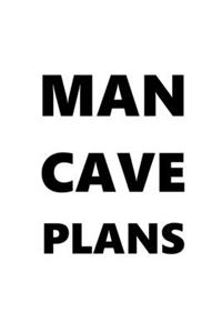 2020 Daily Planner For Men Man Cave Plans Black Font White Design 388 Pages