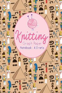 Knitting Graph Paper Notebook - 4