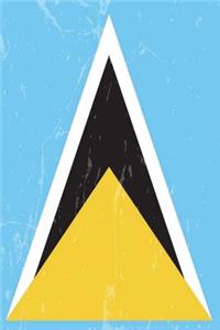 Saint Lucia Flag Journal