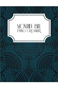 Monthly Bill Paying Organizer