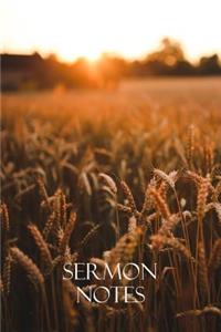 Sermon Notes Journal