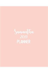 Samantha 2019 Planner