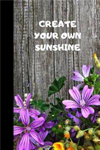 Create Your Own Sunshine